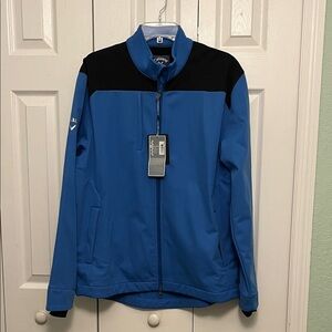 Callaway Men's Blue and Black Jacket large New